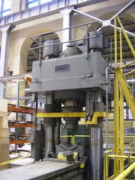 1500 ton straightening press
