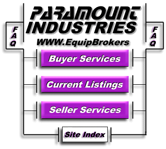 Paramount Industries offers to buy and sell single machines or complete manufacturing plants